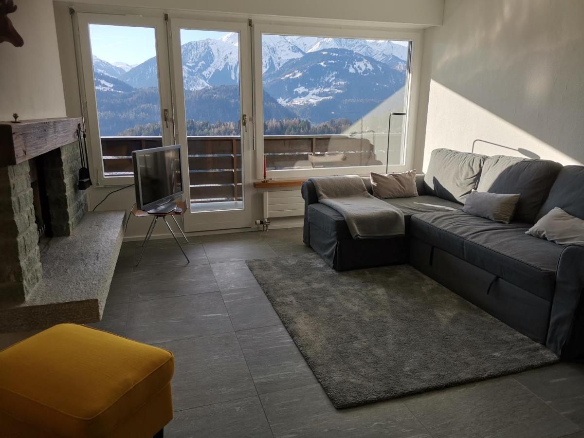 Ferienwohnung In Trin Bagian luar foto