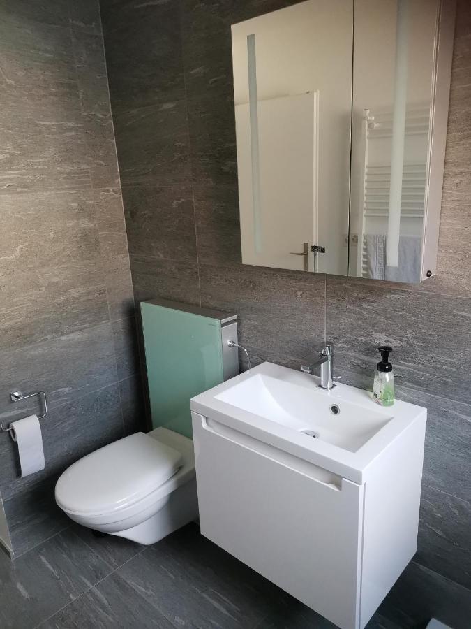 Ferienwohnung In Trin Bagian luar foto