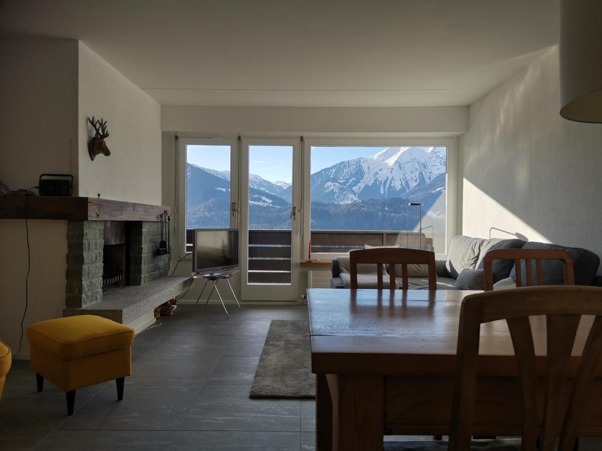 Ferienwohnung In Trin Bagian luar foto